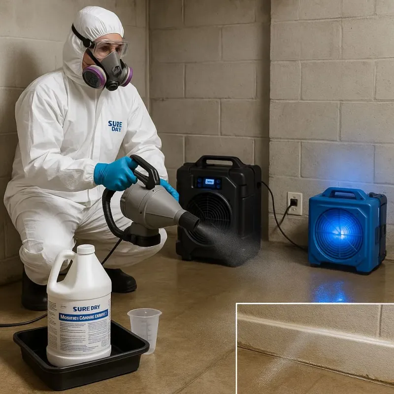 Sanitization and Odor Removal process in Holdenville, OK